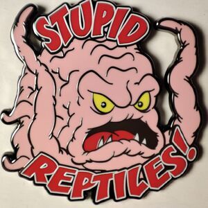 Teenage Mutant Ninja Turtles Kraang Stupid Reptiles Enamel Pin Official TMNT